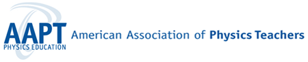 AAPT American
Association of Physics Teachers