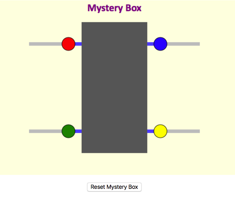 Picture of Mystery Box applet