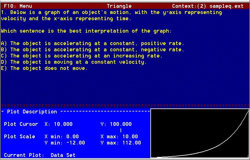 Triangle screen shot